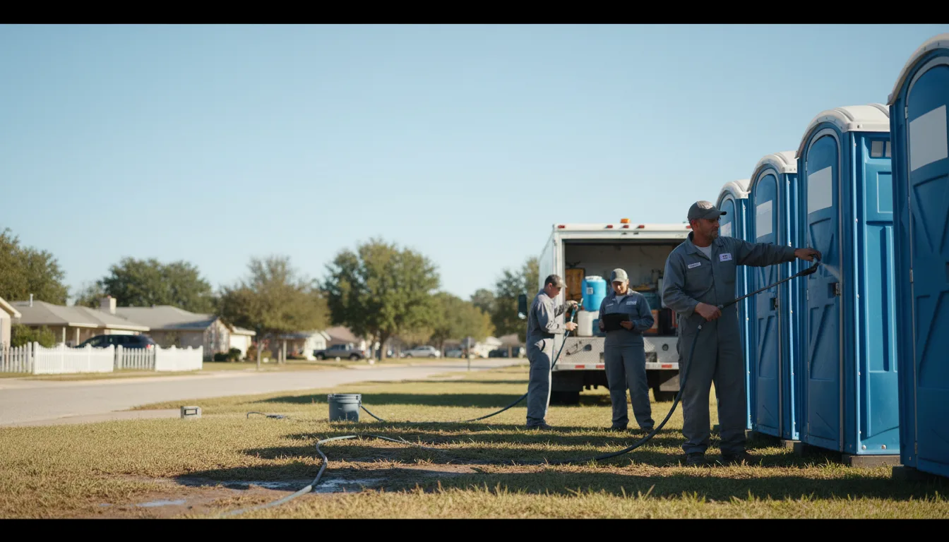 Long-Term Portable Toilet Rental in Daphne, AL near me